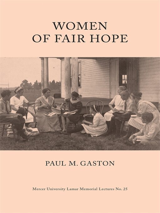 Title details for Women of Fair Hope by Paul Gaston - Available